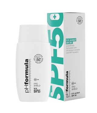 pHformula Сонцезахисний флюїд U.V. PROTECT SPF 50+ PRO SHIELD, 50 мл