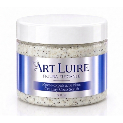 Art Luire Крем-скраб для тіла Creamy Coco Scrub, 300 мл