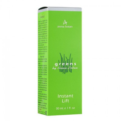 Anna Lotan Інстант Ліфт розгладжувальна та підтягувальна сироватка Greens Instant Lift, 30 мл