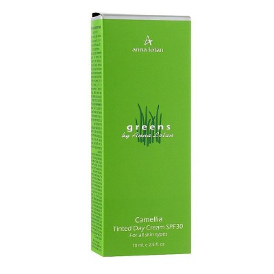 Anna Lotan Камелія зволожувальний денний тональний крем з SPF 30 Greens Camellia Tinted Day Cream SPF 30, 70 мл