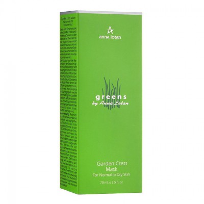 Anna Lotan Крес-салат маска Greens Garden Cress Mask, 70 мл Anna Lotan Крес-салат маска Greens Garden Cress Mask, 70 мл