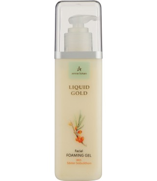 Anna Lotan Золотий очищуючий гель Liquid Gold Facial Foaming Gel, 200 мл