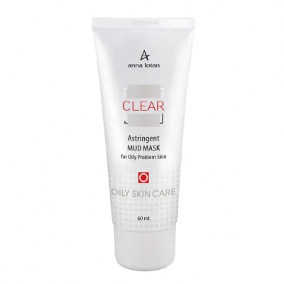 Anna Lotan Стягувальна грязьова маска Clear Astringent Mud Mask, 60 мл