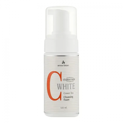 Anna Lotan Очищувальна пінка з екстрактом зеленого чаю C White Green Tea Cleansing Foam, 125 мл