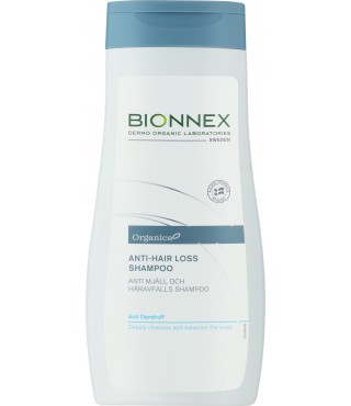 Bionnex Шампунь проти випадіння волосся та лупи Organica Anti Hair Loss Shampoo Anti Dandruff, 300мл
