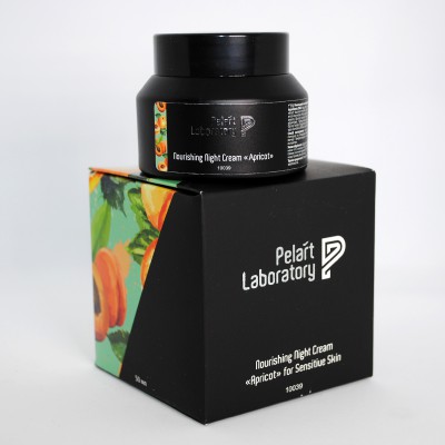 Пеларт Поживний нічний крем для чутливої шкіри Pelart Laboratory Apricot Line Nourishing Night Cream «APRICOT», 50 мл