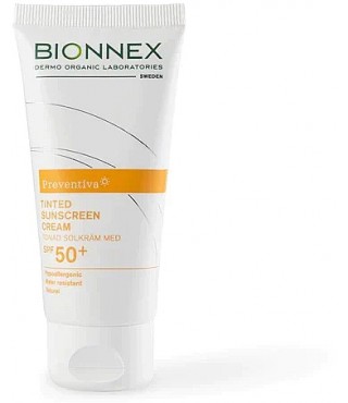 Bionnex Тональний сонцезахисний крем Preventiva Tinted Sunscreen Cream Spf 50+, 50мл