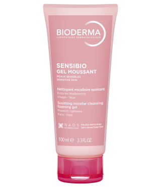 Біодерма Сенсібіо очищуючий гель для чутливої шкіри Bioderma Sensibio Gel Moussant 100 мл