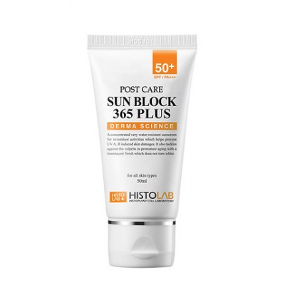 HISTOLAB Крем сонцезахисний після процедурний для обличчя SPF 50+ POST CARE SUN BLOCK 365 PLUS SPF 50+/PA+++, 50 мл
