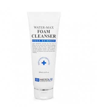 HISTOLAB Очищуюча гель-пінка для обличчя WATER-MAX FOAM CLEANSER, 200 мл