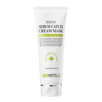 HISTOLAB Крем-маска заспокійлива для проблемної шкіри SEBUM CATCH CREAM MASK, 250 мл
