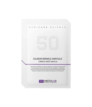 HISTOLAB Маска проти зморшок 50 SALMON WRINKLE AMPOULE COMPLEX SHEET MASK, 30 г