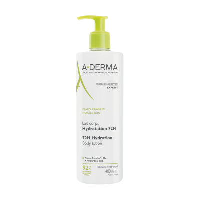 А-Дерма Молочко для тіла зволожувальне A-Derma Lait Corps Hydratant 400 мл new