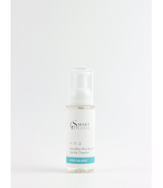 Smart4Derma Acne Balance AHA-BHA-PHA MOUSSE GENTLE CLEANSE Очищуюча мультикислотна пінка для жирної, комбінованої та шкіри з акне 80 мл