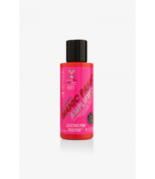 Manic Panic Напівперманентний прямий фарбник рожевого кольору з помаранчевим відтінком Amplified Electric Pink, 118мл
