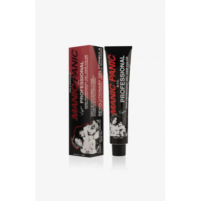 Manic Panic Напівперманентний професійний прямий фарбник яскраво вишнево-червоного відтінку Professional Red Velvet, 90мл