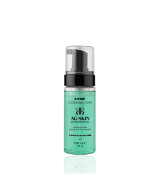 AG Skin 3-ЕТАПНА ОЧИЩУЮЧА ПІНКА 3-STEP CLEANSING FOAM, 150 мл
