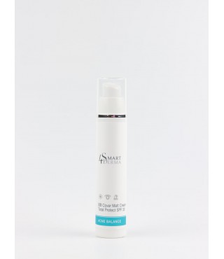Smart4Derma Acne Balance BB COVER MATT CREAM TOTAL PROTECT SPF 30 Матуючий ВВ крем SPF 30, 50 мл