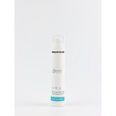 Smart4Derma Acne Balance BB COVER MATT CREAM TOTAL PROTECT SPF 30 Матуючий ВВ крем SPF 30 50 мл