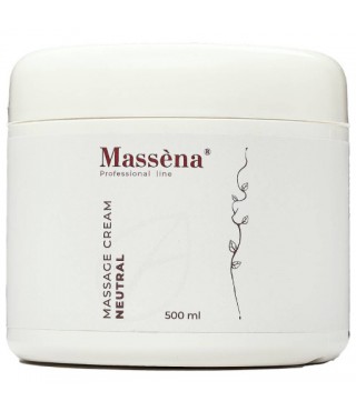 Massena Крем нейтральний для масажу MASSAGE CREAM NEUTRAL, 500 мл