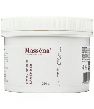 Massena Скраб для тіла лаванда BODY SCRUB LAVENDER, 250 мл