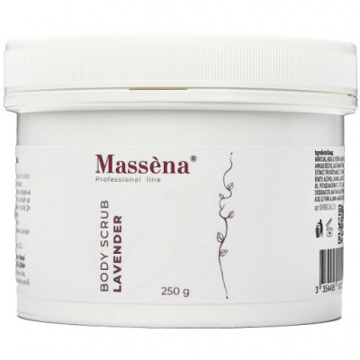 Massena Скраб для тіла лаванда BODY SCRUB LAVENDER, 250 мл