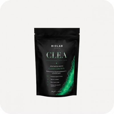 BIOLAB Estetic АЛЬГІНАТНА МАСКА CLEAR CONTROL, 30 мл