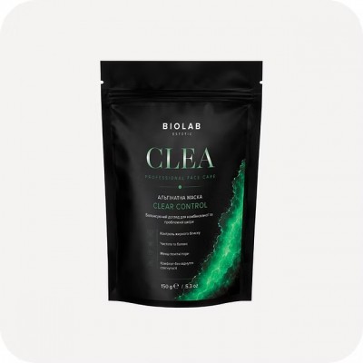 BIOLAB Estetic АЛЬГІНАТНА МАСКА CLEAR CONTROL, 150 мл