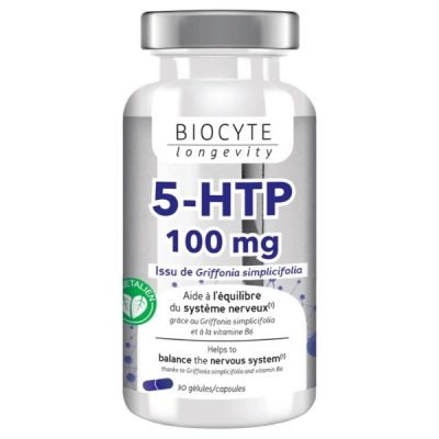 Biocyte Природний антидепресант, покращує емоційний стан 5-HTP, 30 капсул
