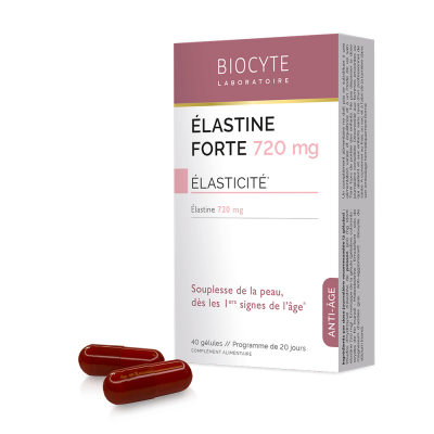 Biocyte Морський еластин, відновлення пружності шкіри Elastine Forte 720 mg, 40 капсул
