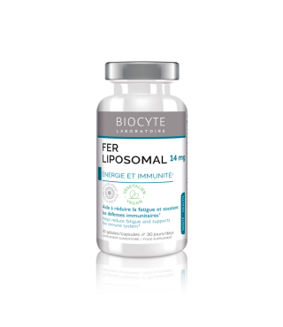 Biocyte Боротьба зі залізодефіцитною анемією Fe Fer Liposomal, 30 капсул