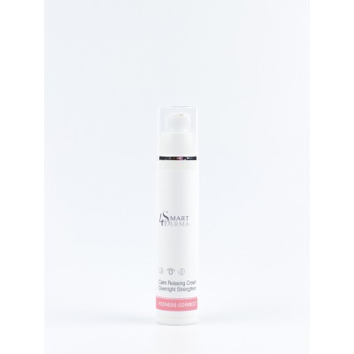 Smart4Derma Redness Correct CALM RELAXING CREAM OVERNIGHT STRENGTHEN Зміцнюючий нічний крем для чутливої та куперозної шкіри 50 мл