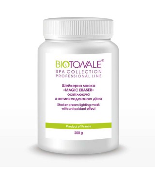 Biotonale Шейкерна кремова маска вісвітлювальна з антиоксидантною дією Magic Eraser Shaker Cream Lifting Mask, 200 г