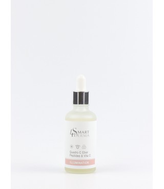 Smart4Derma Illumination QUADRO C ELIXIR PEPTIDES & VITA C Мультипептидний еліксир із вітаміном С 50 мл
