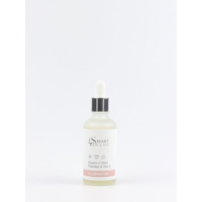 Smart4Derma Illumination QUADRO C ELIXIR PEPTIDES &amp; VITA C Мультипептидний еліксир із вітаміном С 50 мл