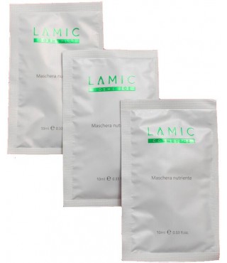 Lamic Cosmetici Поживна маска Maschera Nutriente набір з 3 масок 3 * 10 мл
