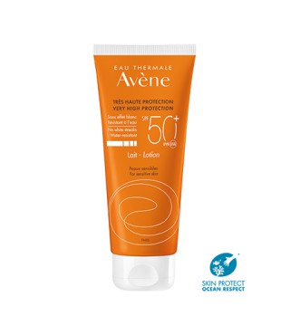 Авен Сонцезахисне молочко для чутливої шкіри SPF 50+ Avene Very High Protection Lotion SPF50+, 100 мл