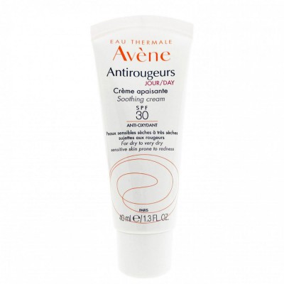 Авен Антиружер денний крем Avene Antirougeurs jour crème apaisante SPF 30, 40 мл