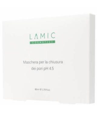 Lamic Cosmetici Маска для закриття пор Maschera per la chiusura dei pori pH 4.5 80 мл