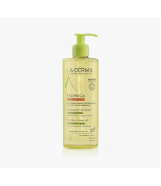 А-Дерма Екзомега Контрол Олія Очищуюча A-Derma Exomega Control Huile lavante émolliente 500 мл