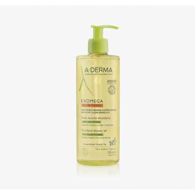 А-Дерма Екзомега Контрол Олія Очищуюча A-Derma Exomega Control Huile lavante émolliente 500 мл