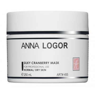 Anna Logor Silky Cranberry Mask Анна Логор Шовкова зволожуюча маска з екстрактом журавлини (пастообразна) 250 мл