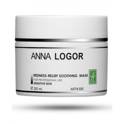 Anna Logor Redness-Relif Soothing Mask Анна Логор Заспокійлива маска проти почервоніння 250 мл