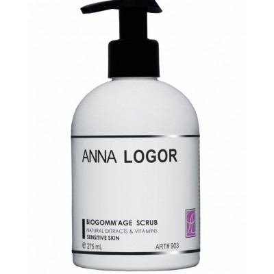 Anna Logor Biogomm'age Scrub Анна Логор Біогомаж-скраб для чутливої шкіри 350 мл