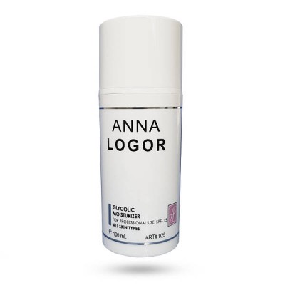 Anna Logor Glycolic Moisturizer Cream Анна Логор Зволожуючий крем з гліколієвою кислотою 100мл
