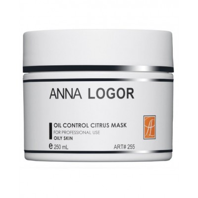 Anna Logor Oil Control Citrus Mask Анна Логор Цитрусова маска для жирної шкіри пастообразна 250мл