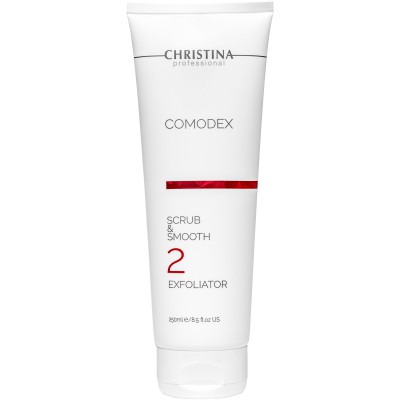 Кристина Comodex Вирівнюючий скраб-ексфоліатор Christina Comodex Scrub &amp; Smooth Exfoliator, 250 мл