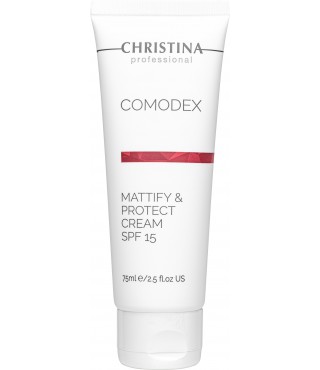 Кристина Comodex Крем Матування та захист SPF 15 Christina Comodex Mattify & Protect Cream SPF 15, 75 мл
