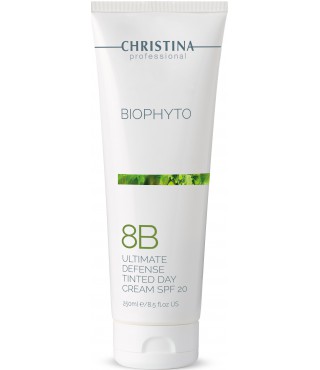 Кристина Bio Phyto Денний крем «Абсолютний захист» SPF 20 із тоном Christina Bio Phyto Ultimate Defense Tinted Day Cream SPF 20, 250 мл