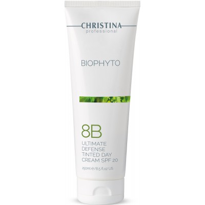 Кристина Bio Phyto Денний крем «Абсолютний захист» SPF 20 із тоном Christina Bio Phyto Ultimate Defense Tinted Day Cream SPF 20,  250 мл
